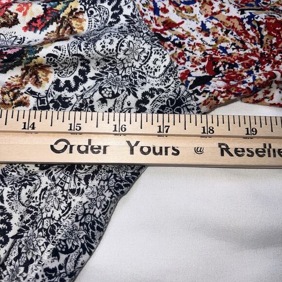 Anthropologie Tiny Perenne Dress Size M Floral Paisley Belted Boho Shirtdress - Picture 10 of 13